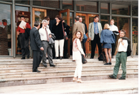 1995 Stadtverwaltung W.Novgord mit offizellen Delegation BI